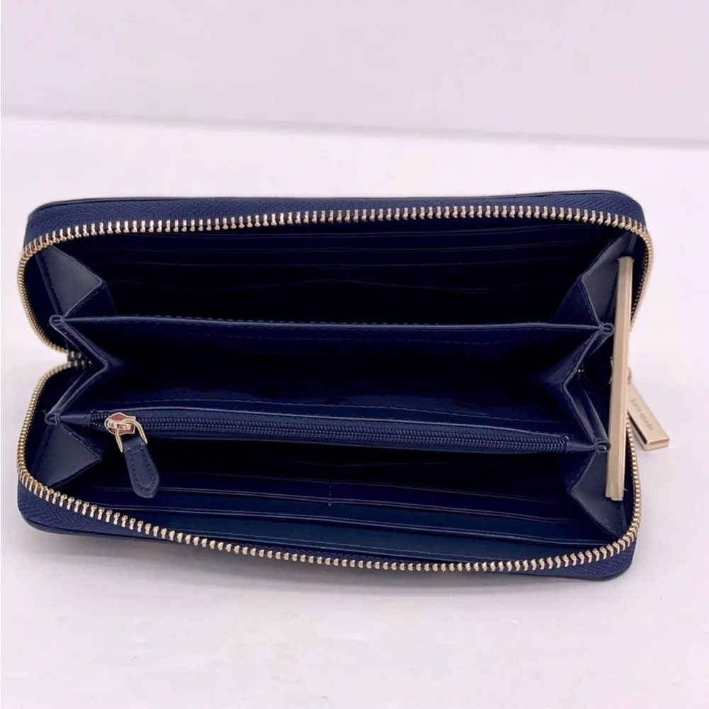 Kate Spade Perfect Orchard Apple Large Zip Continental Wallet